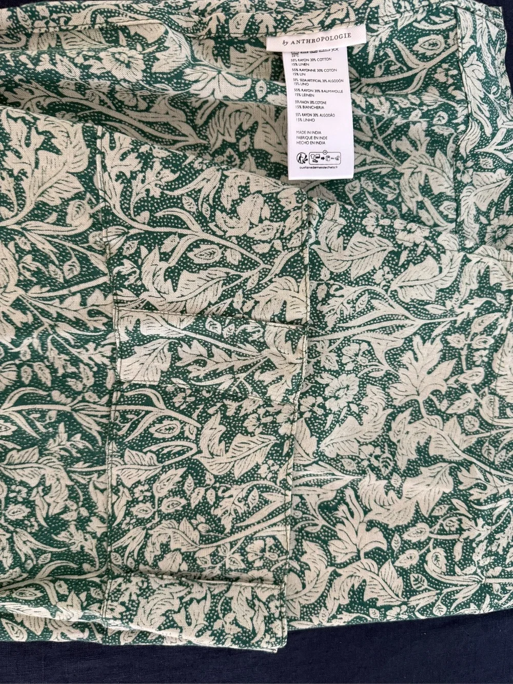Anthropologie Cafe Curtains Set of 2